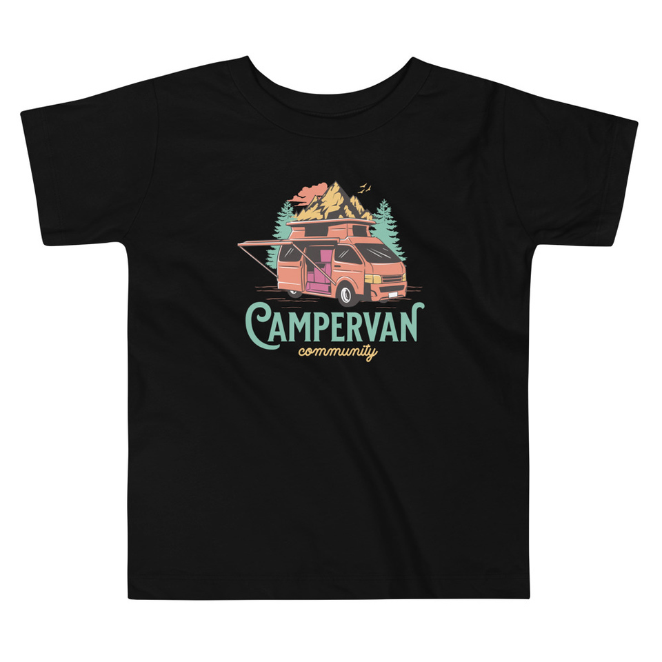 Campervan Community - Outdoor Adventure Toddler Staple Tee