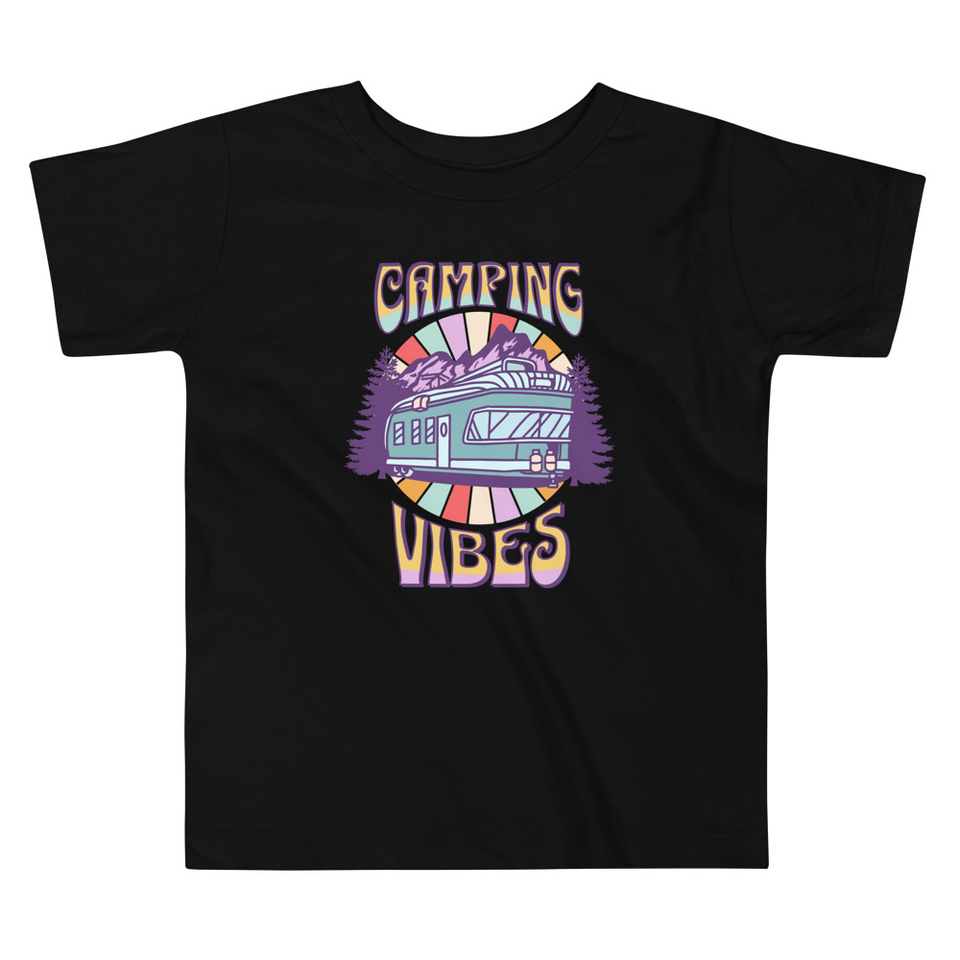 Camping Vibes Toddler Staple Tee