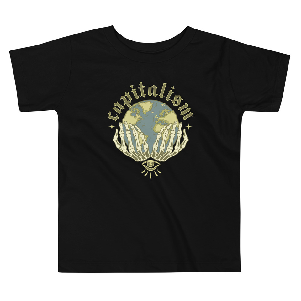Capitalism - Earth Toddler Staple Tee