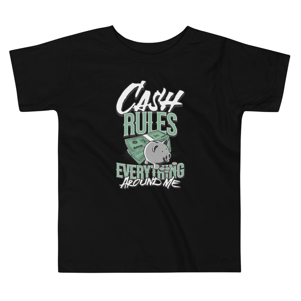 Cash Rules Toddler Staple Tee