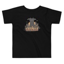 Catzilla - Funny Comic Animal Toddler Staple Tee