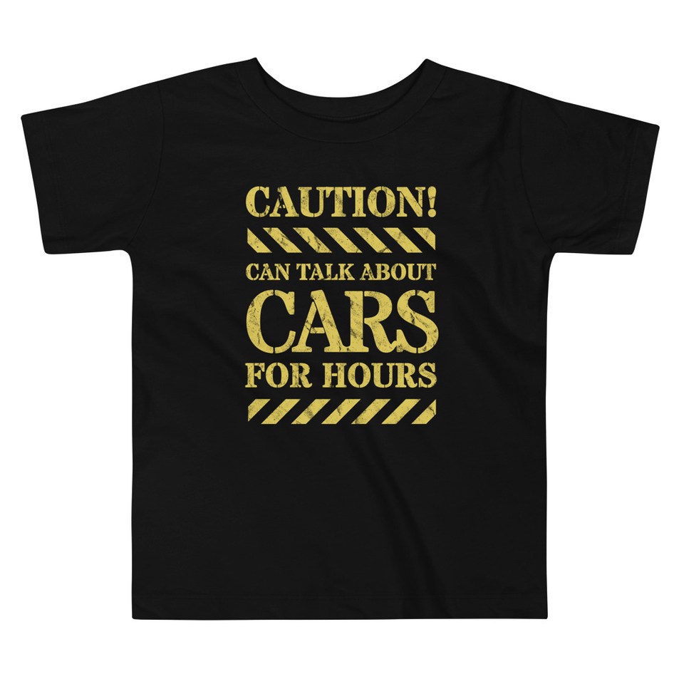 Caution Signs - Yellow Traffic Sign Toddler Staple Tee