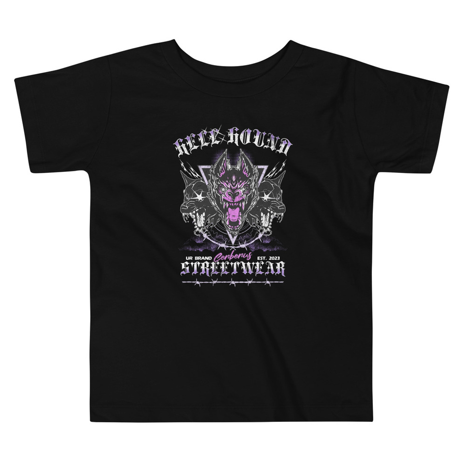 Cerberus Hell Hound Streetwear - Dark Aesthetic Toddler Staple Tee