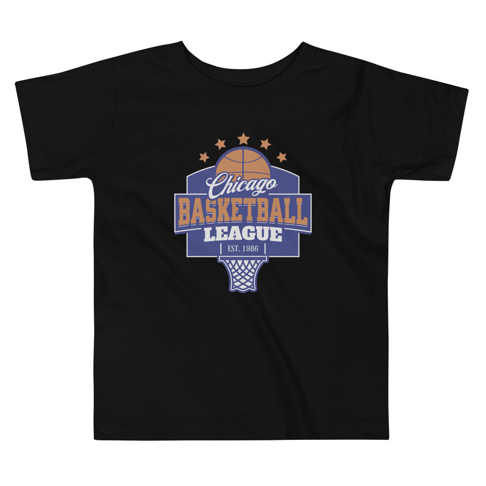 Chicago Basketball League - Athlectic Sports Toddler Staple Tee