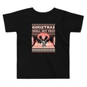 Christmas Shall Not Pass - Flaming Wizard Toddler Staple Tee