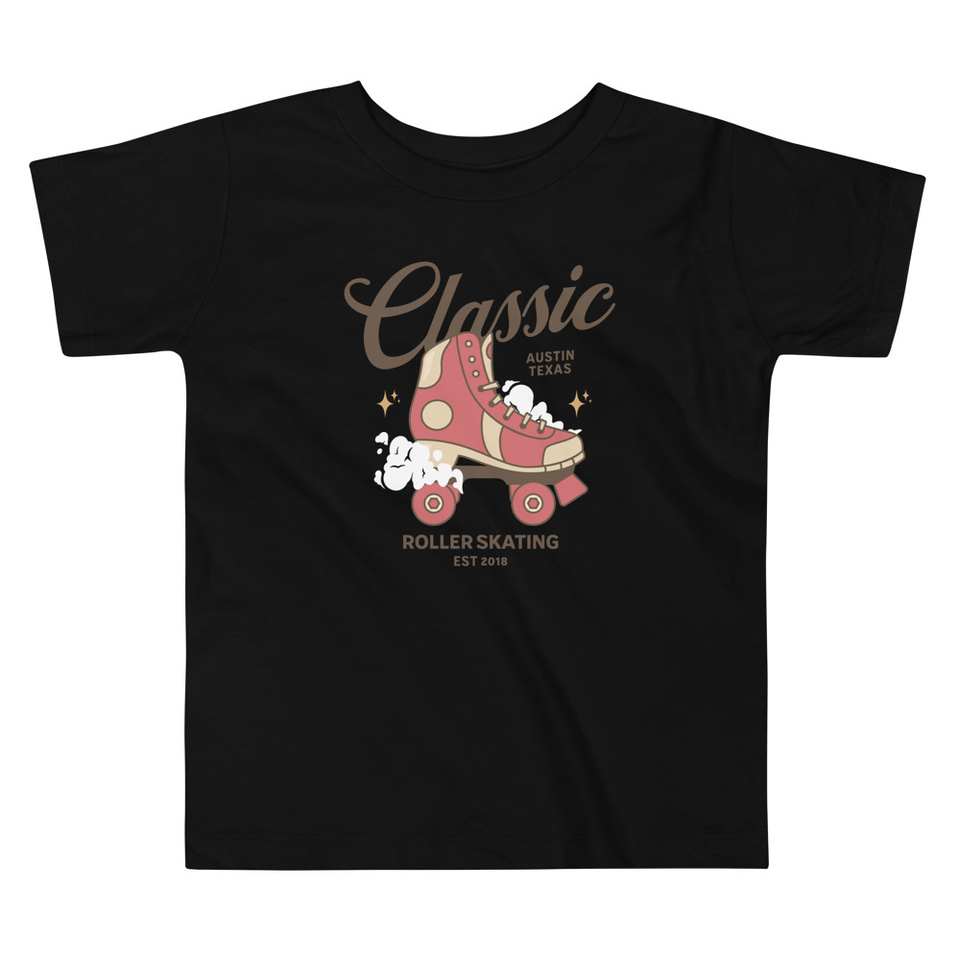 Classic Roller Skating - Sports Apparel Toddler Staple Tee