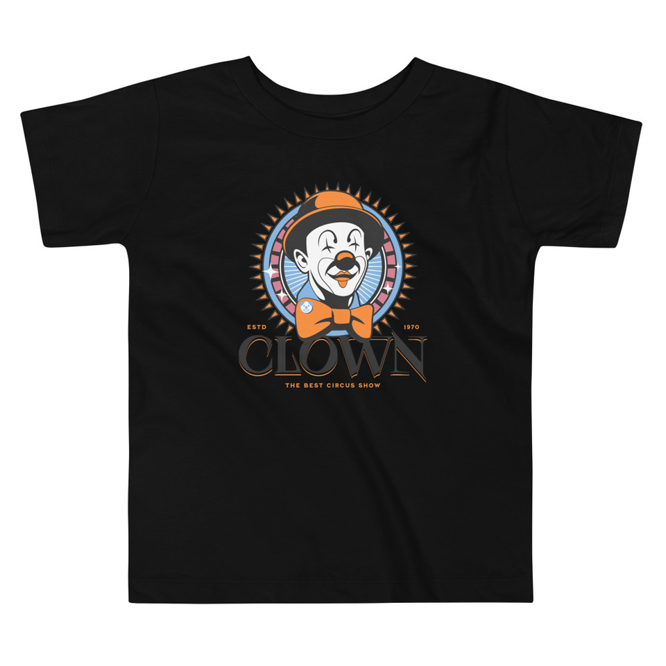 CLOWN LOGO Toddler Staple Tee