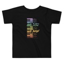 Colorful Retro Keyboard Toddler Staple Tee