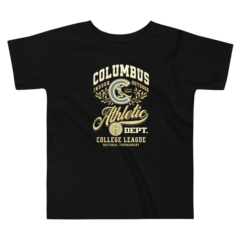 Columbus Athletic Toddler Staple Tee