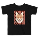 Corgi Loves - Cute Dog Toddler Staple Tee