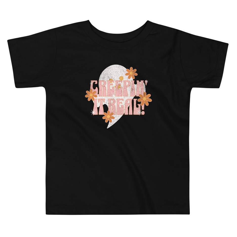 Creepin' It Real - Halloween Toddler Staple Tee