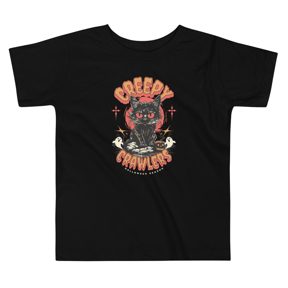 Creepy Crawlers Halloween Toddler Staple Tee