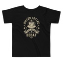 DEAD BEFORE DECAF Toddler Staple Tee