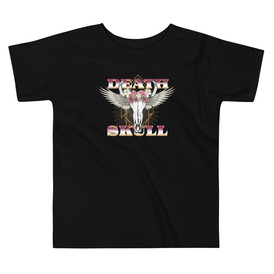 Deah Skull Toddler Staple Tee