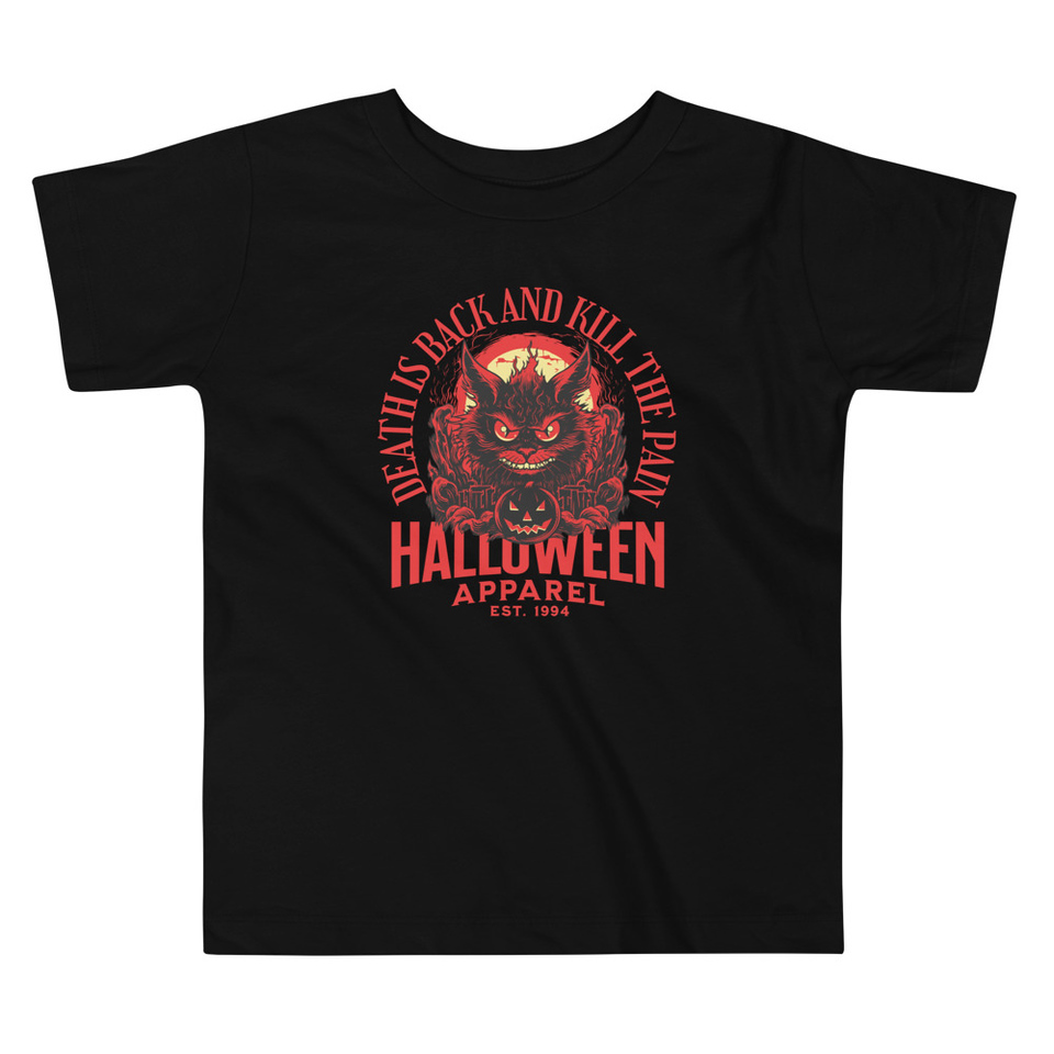 Death is Back Toddler Staple Tee