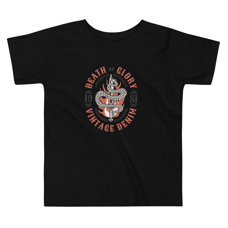 Death or Glory - Sword Snake Toddler Staple Tee