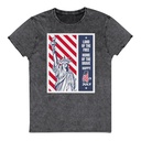 4th of July Unisex Denim T-Shirt