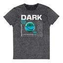 Abstract Y2K Unisex Denim T-Shirt