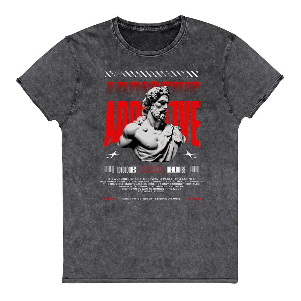 Addictive Unisex Denim T-Shirt