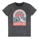Adventure - Mountain Climbing Unisex Denim T-Shirt