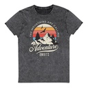 Adventure Await - Wilderness Camping Unisex Denim T-Shirt