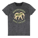 Agartha Gardens Wildlife - Animal Sanctuary Unisex Denim T-Shirt