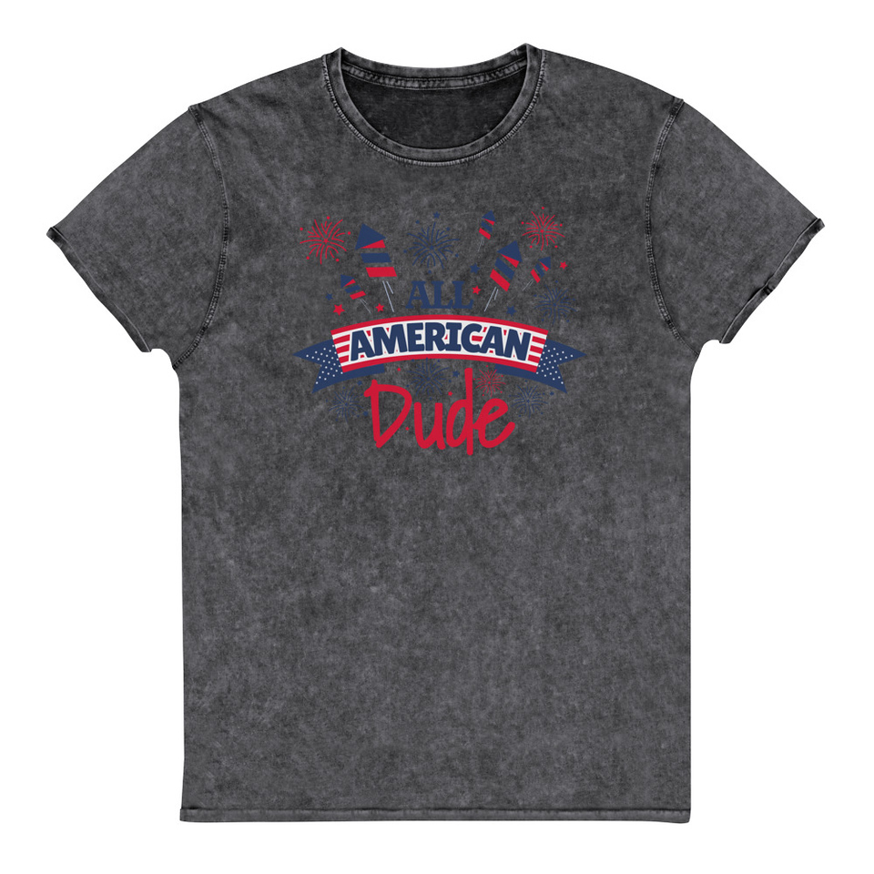 All American Unisex Denim T-Shirt