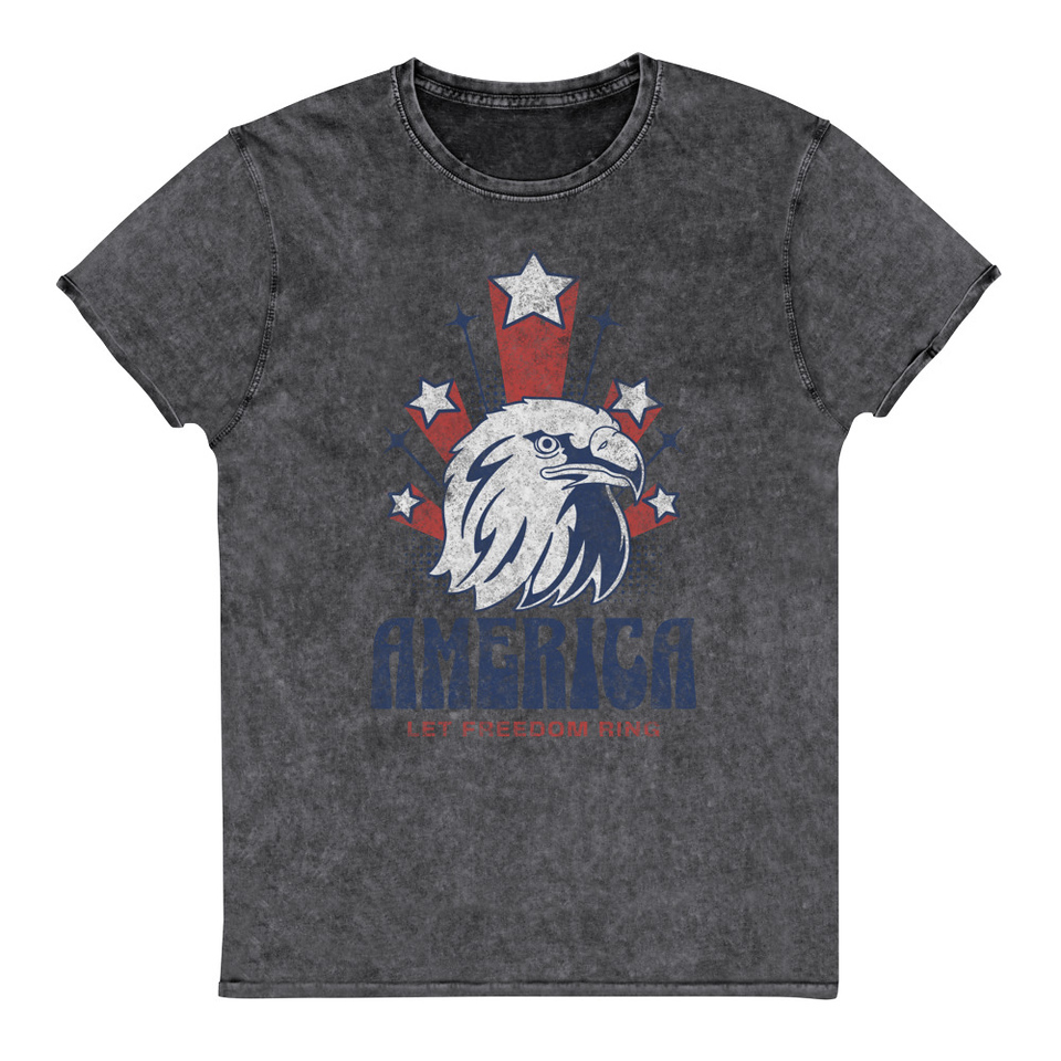 America Unisex Denim T-Shirt