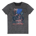 American Biker for Life Unisex Denim T-Shirt