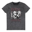 Anime Celebrity Girl - Japanese Cyber Streetwear Unisex Denim T-Shirt
