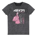 Anti Consumerism - Futuristic Unisex Denim T-Shirt