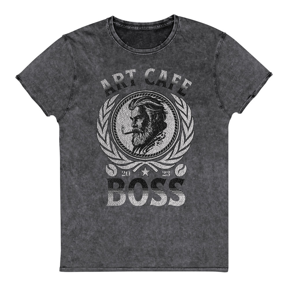 ART CAFE - BOSS Unisex Denim T-Shirt