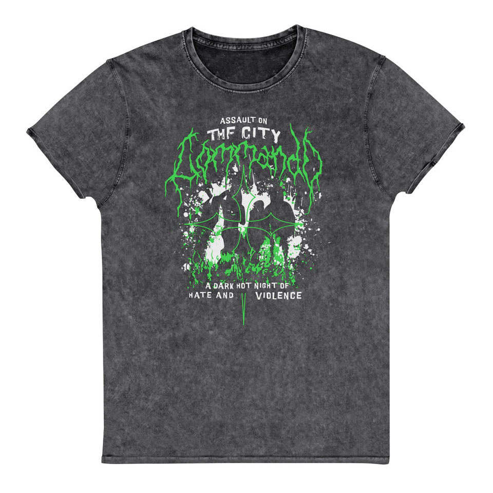 Assault on the City Unisex Denim T-Shirt