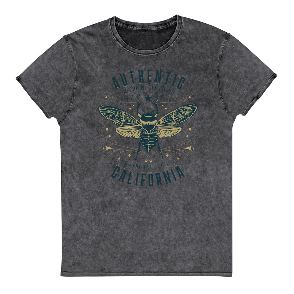 Authentic Outdoor Co. - Insect Unisex Denim T-Shirt