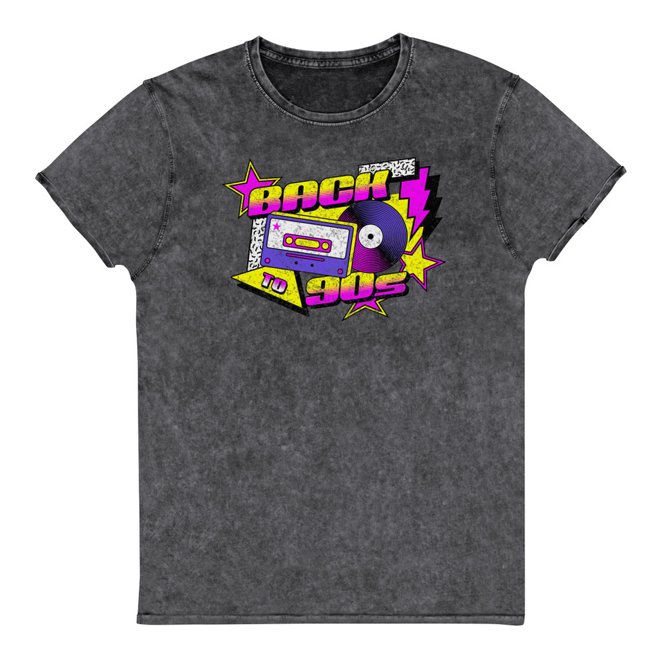 Back to 90s Unisex Denim T-Shirt