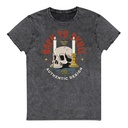 Back to Skull - Authenthic Design  Unisex Denim T-Shirt
