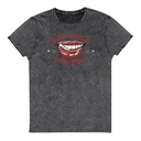 Bad Girls Good Vibes - Sexy Lips Unisex Denim T-Shirt