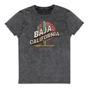 Baja Cali Mexico Unisex Denim T-Shirt