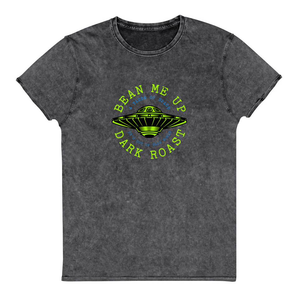 Bean Me Up Unisex Denim T-Shirt