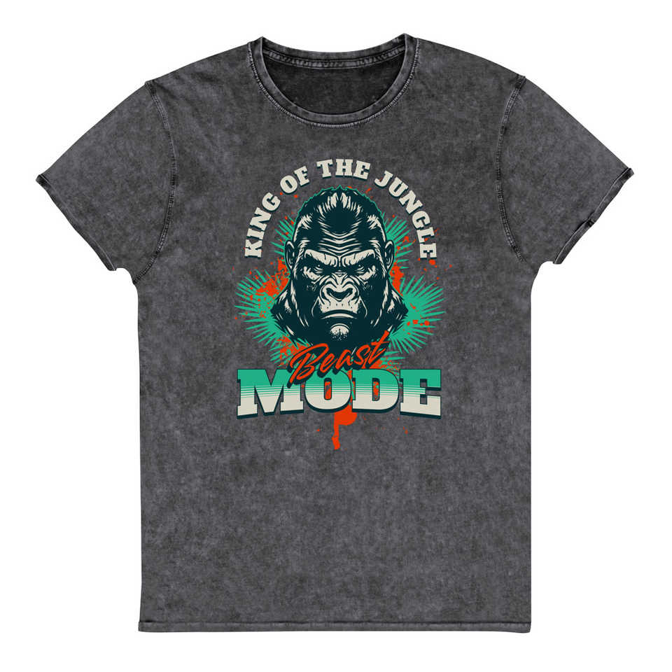 Beast Mode Unisex Denim T-Shirt