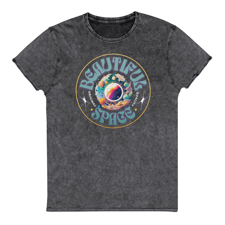 Beautiful Space Unisex Denim T-Shirt
