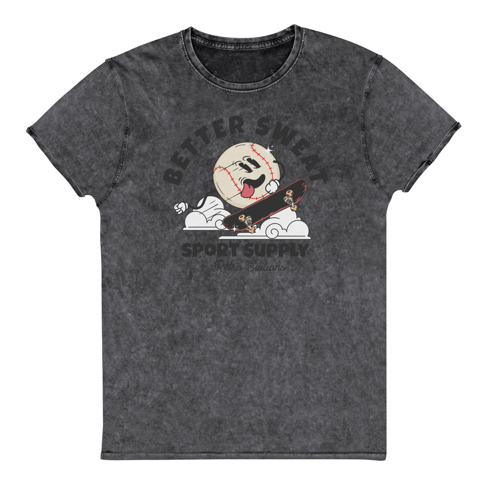 Better Sweat Sport Supply Unisex Denim T-Shirt