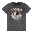 Big Rocks Climbing - Outdoor Adventure Unisex Denim T-Shirt