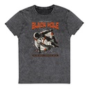 Black Hole Unisex Denim T-Shirt