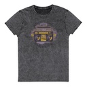 Boombox Music Player - Retro Unisex Denim T-Shirt