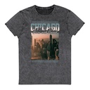 Born and Raised Unisex Denim T-Shirt