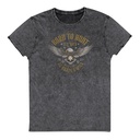 BORN TO HUNT- BE BRAVE & WILD Unisex Denim T-Shirt