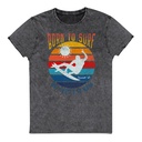 Born to Surf - But Forced to Work Unisex Denim T-Shirt