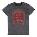Boxing Training Unisex Denim T-Shirt