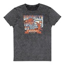 Brooklyn Basketball Team - Athletic Sports Unisex Denim T-Shirt